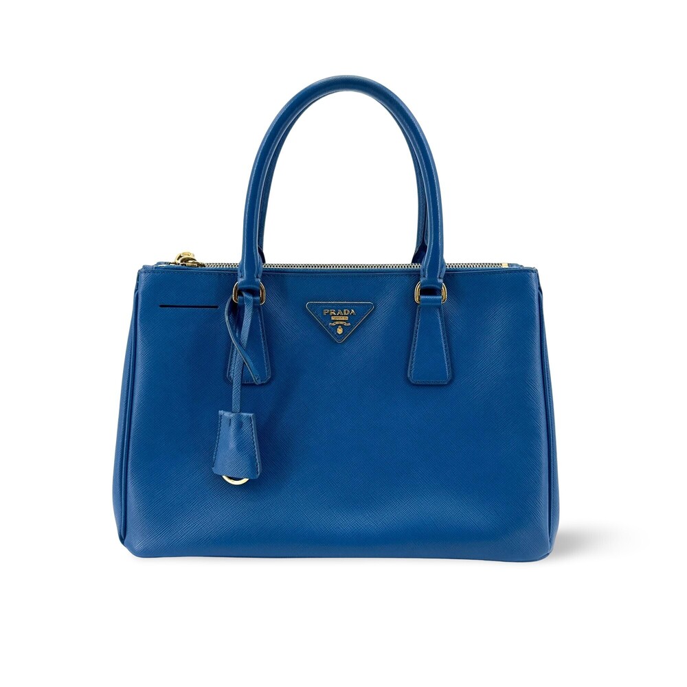 Prada Double Zip Lux Saffiano Leather Medium